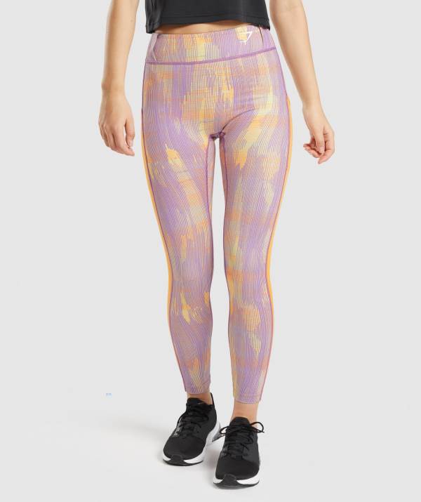 Gymshark Sport Leggings Damen Orange | 4036GZVRM