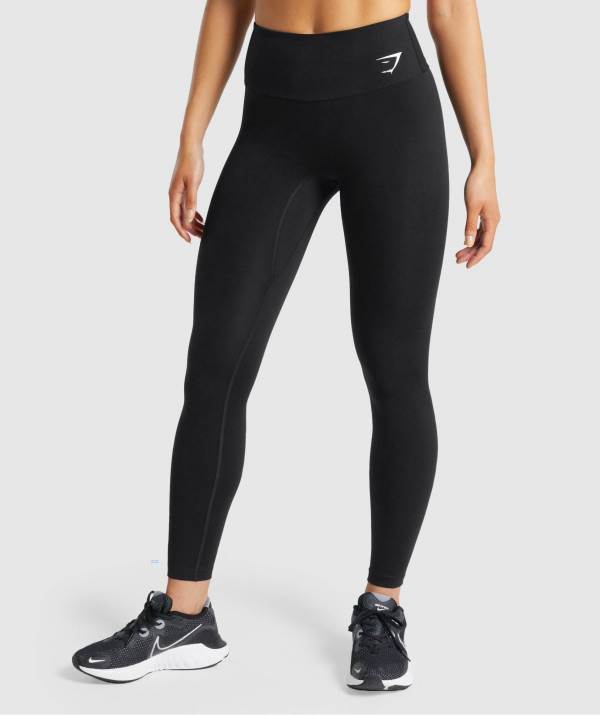 Gymshark Sport Leggings Damen Schwarz | 7426BROJS