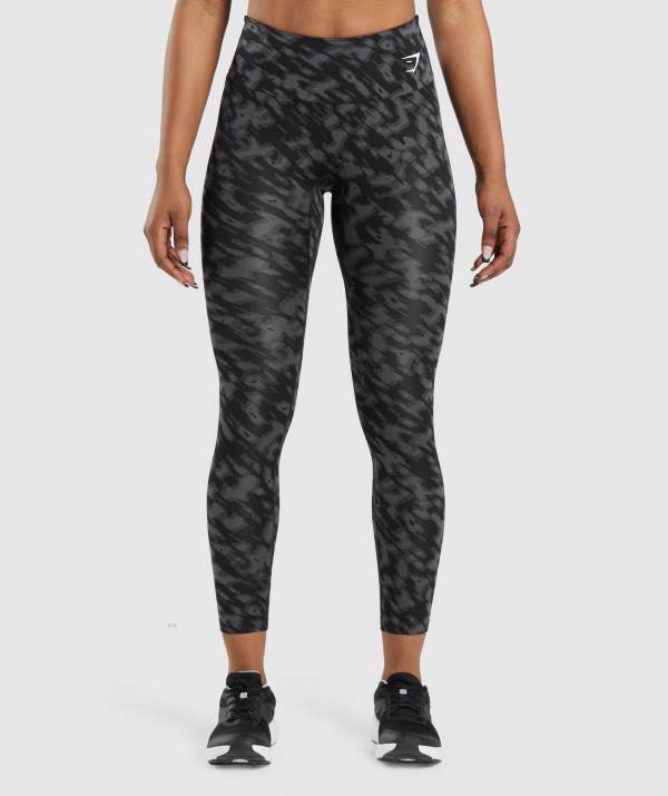 Gymshark Sport Leggings Damen Schwarz | 9407ZEJLS