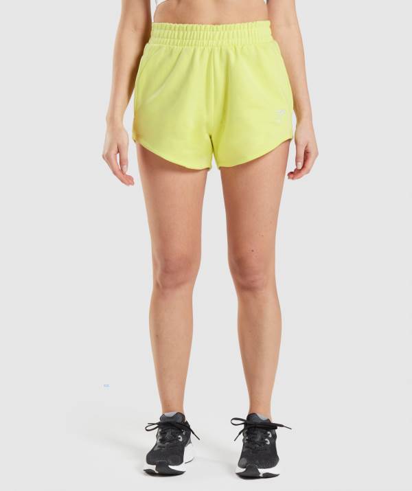 Gymshark Sport Sweat Kurze Hose Damen Grün | 6320XCTFN
