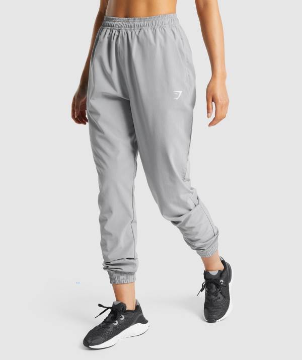Gymshark Sport Woven Jogginghose Damen Grau | 9370QEHZY