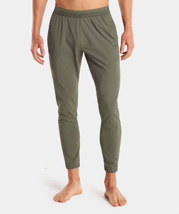 Gymshark Studio Jogginghose Herren Grün | 7264OACDB