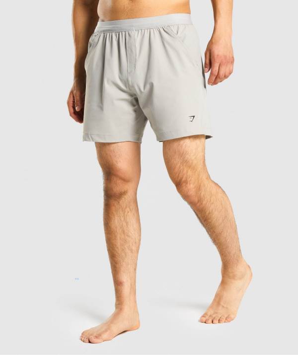 Gymshark Studio Kurze Hose Herren Grau | 2518POVIG