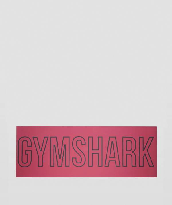 Gymshark Studio Mat Handtücher Damen Rosa | 0784IVHAE