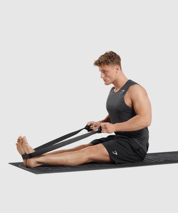 Gymshark Studio Mat Riemen Widerstandsband Damen Schwarz | 6918BPCFJ