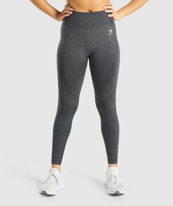 Gymshark Vital Seamless 2.0 Leggings Damen Grau | 2197BJASZ