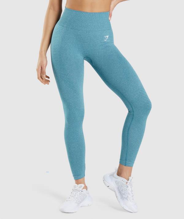 Gymshark Vital Seamless 2.0 Leggings Damen Türkis | 6872FGPXU