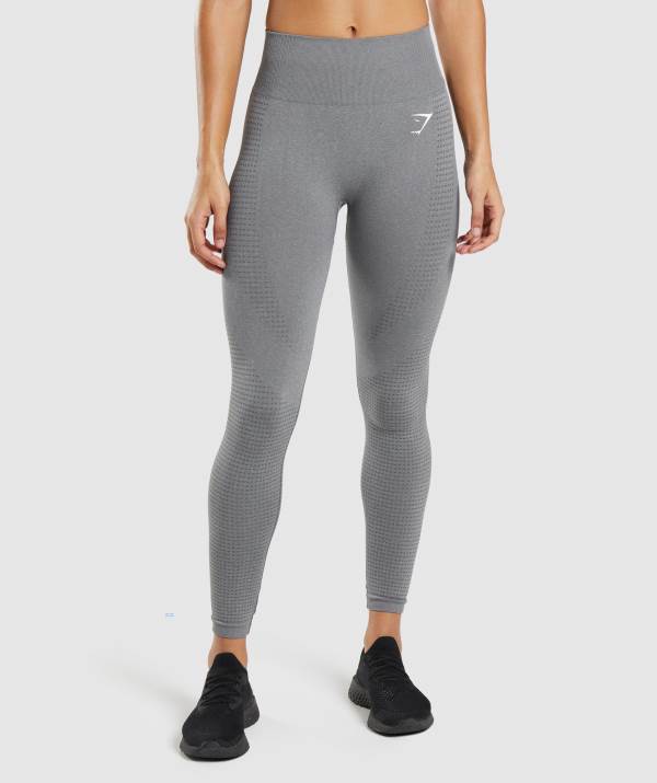 Gymshark Vital Seamless 2.0 Leggings Damen Grau | 7409MUTKB