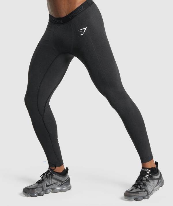 Gymshark Vital Seamless Leggings Herren Schwarz | 0342XOBYC