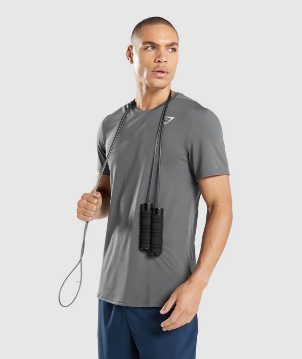 Gymshark Weighted Jump Rope Springseil Damen Schwarz | 6192OZBSG