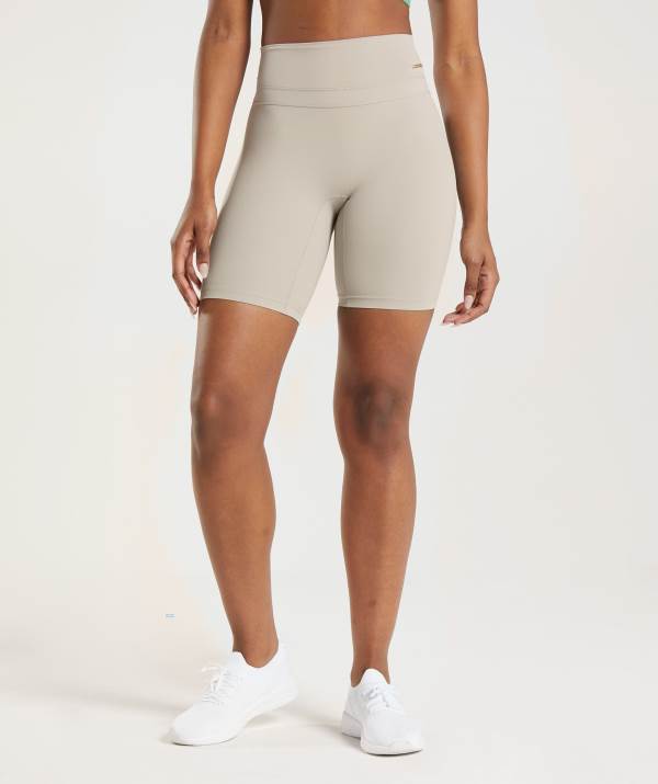 Gymshark Whitney Cycling Kurze Hose Damen Grau | 4697XIHYA