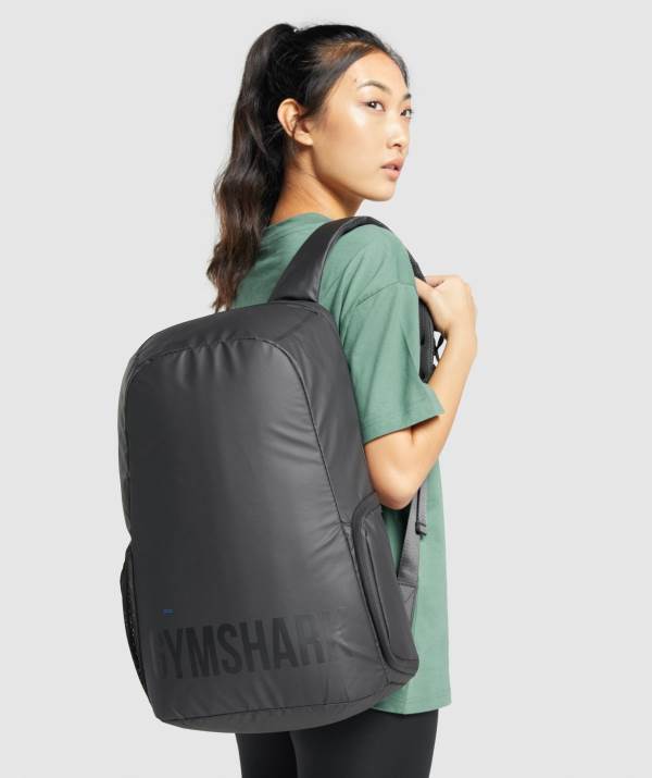 Gymshark X-Series 0.1 Rucksack Herren Schwarz | 1850HESJA