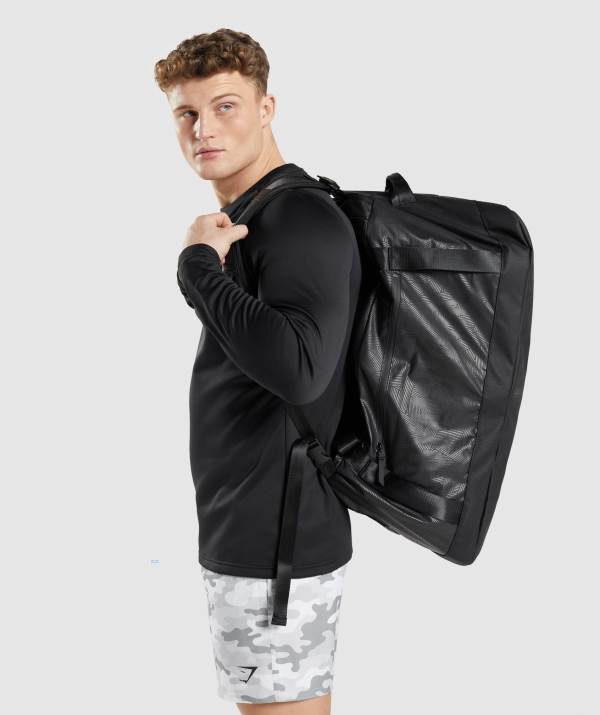 Gymshark X-Series Reisetaschen Herren Schwarz | 7429ZINUD